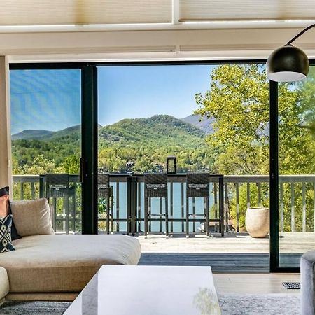 Lakeside Serenity Mnt Views Decks Foosball Villa Lake Lure Exterior photo